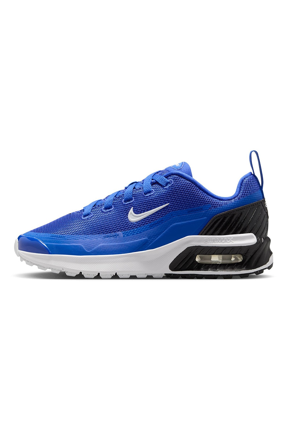 Nike, Pantofi sport low-cut Air Max Bia, Negru, Albastru royal, 36.5 EU