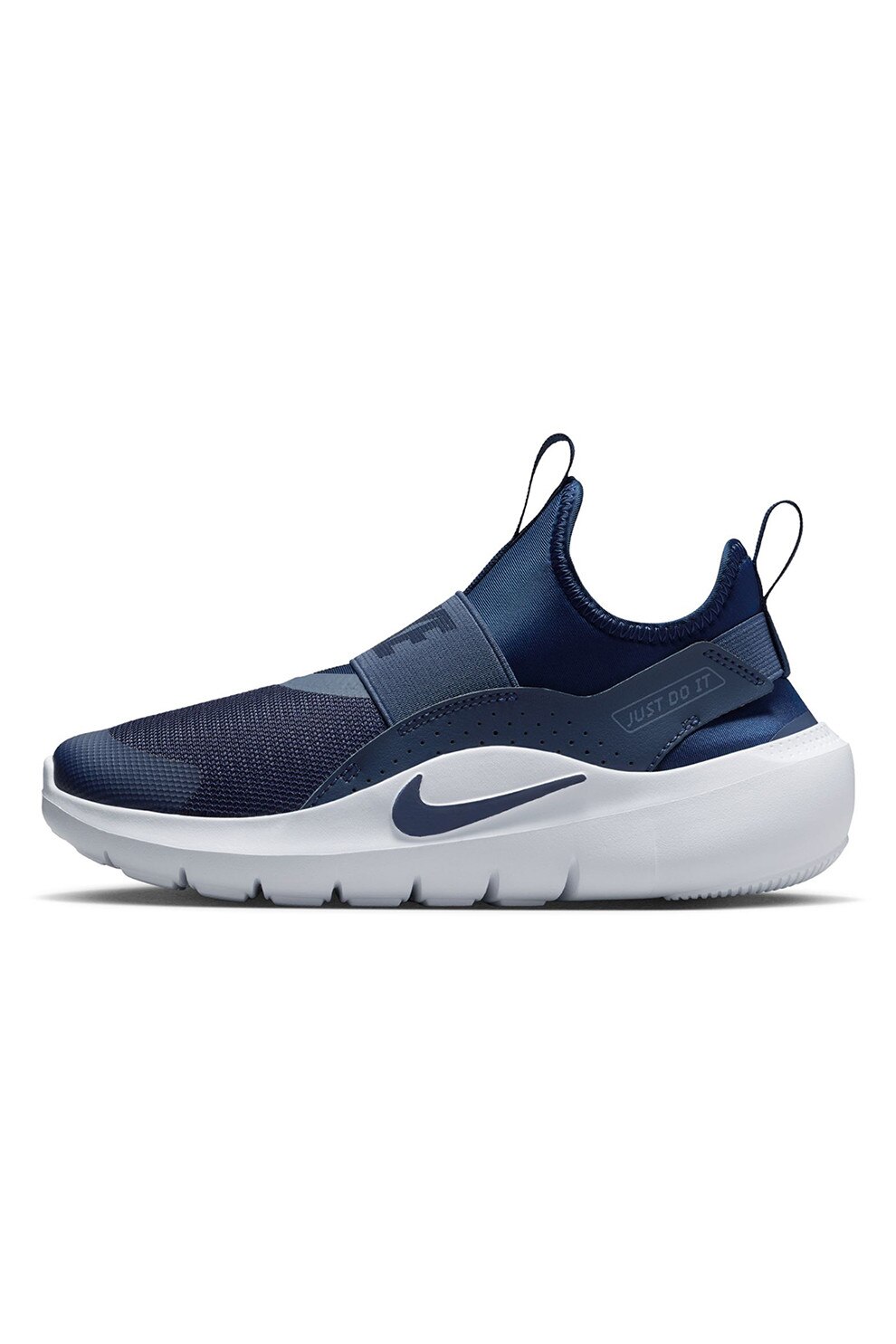 Nike, Pantofi slip-on Flex Runner 4 pentru alergare, Bleumarin, 39 EU