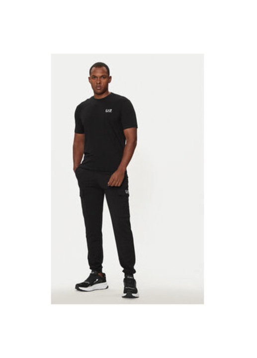 Мъжка тениска Ea7 Emporio Armani, 8NPT26 PJVQZ, Памук, S INTL, Черен