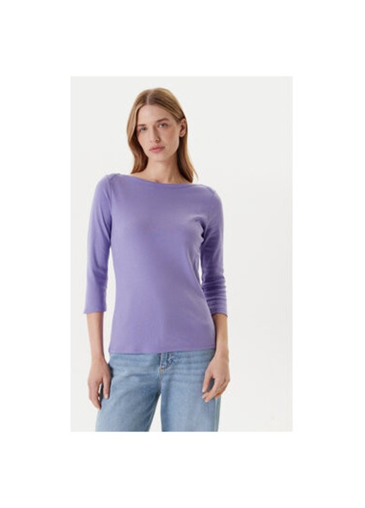 Дамска блуза United Colors Of Benetton, 3GA2E16A1, Памук, Лилав, Лилав