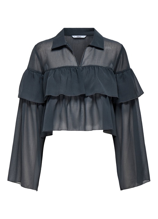 Noi bluz Only, 15360661, Polieszter, Fekete, Fekete