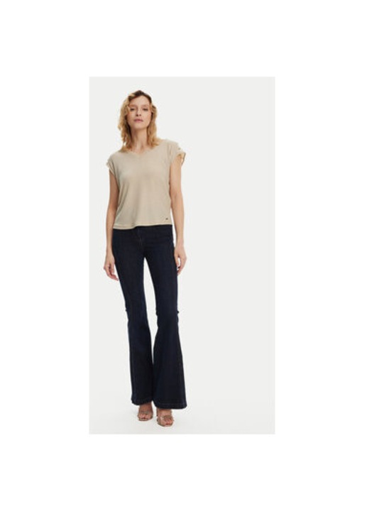 Bluza dama Morgan, 241-DILI, Poliamida/Poliester, Bej, Bej