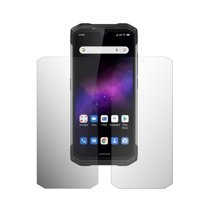 Комплект от 2 протектора за екран iSkinz за iHunt Cyber Falcon Thermal PRO - Пълно покритие, невидими Skinz HD, ултрапрозрачни силиконови с пълно покритие, самозалепващи се и гъвкави