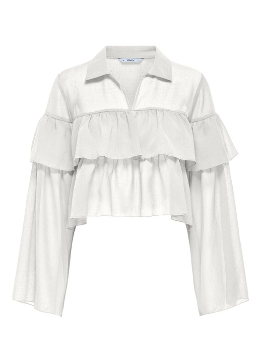 Bluza dama Only, model 15360661, material Poliester, culoare Alb, Alb