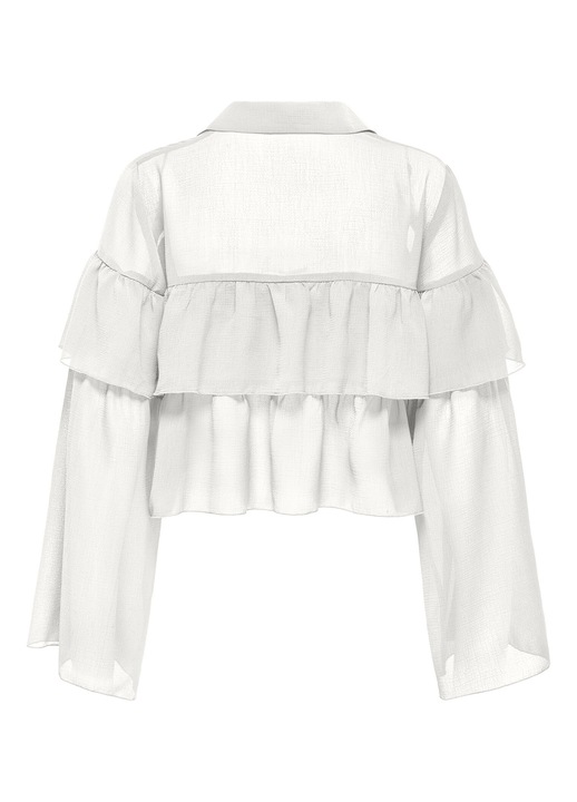 Bluza dama Only, 15360661, Poliester, Alb, Alb