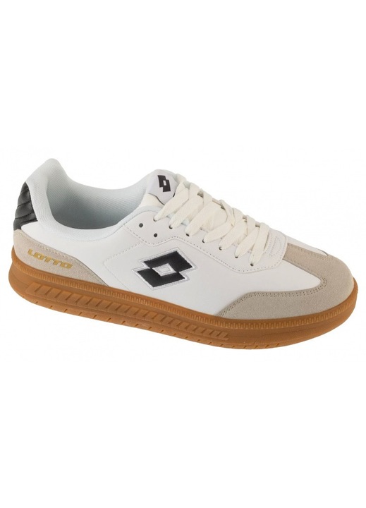 Pantofi sport Lotto, freestyle, alb, piele sintetica, Alb