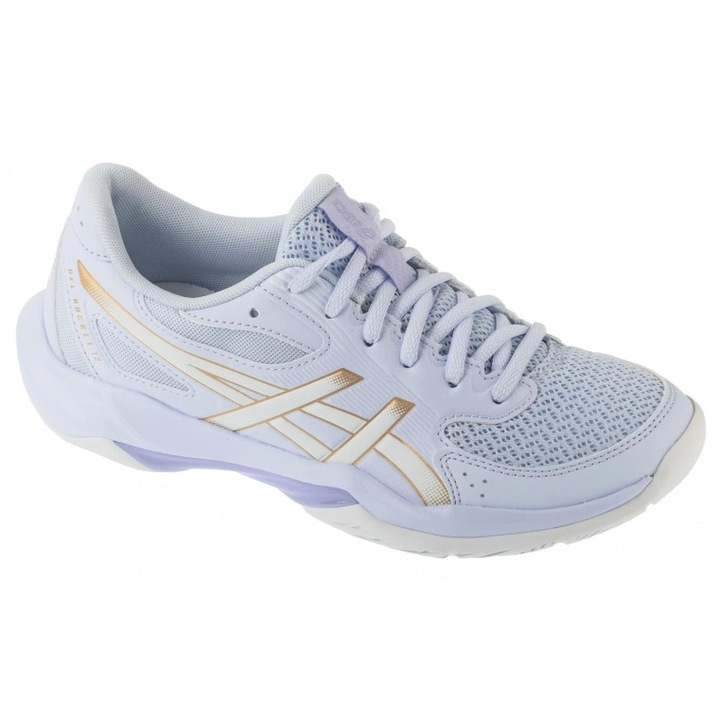 Pantofi sport dama, Asics, Gel-Rocket 12, respirabili, albastru, textil