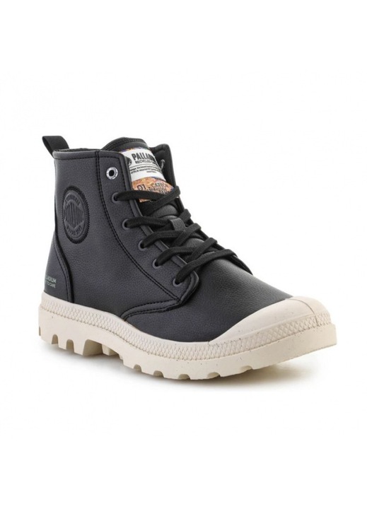 Tenisi Palladium, Pampa Hi, piele sintetica, negru, 38 EU