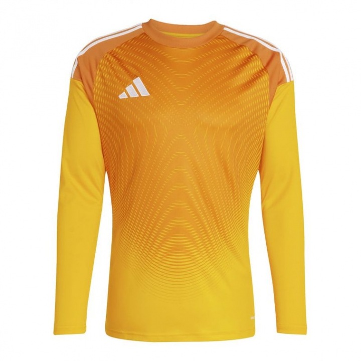 Bluza sport barbati, adidas, Tiro 25 Competition, galben, material respirabil, S INTL
