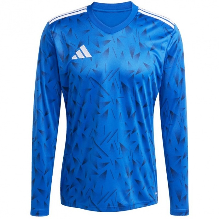 Bluza sport barbati, Adidas, Team Icon 25, maneca lunga, albastru, S INTL