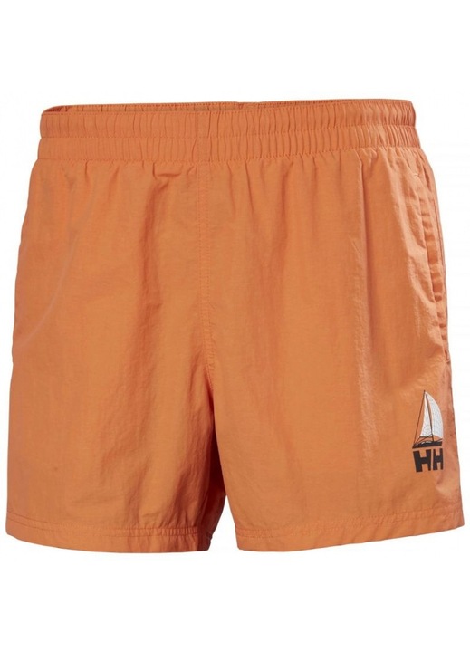 Мъжки плувни шорти Helly Hansen, оранжеви, плувен материал, синтетични