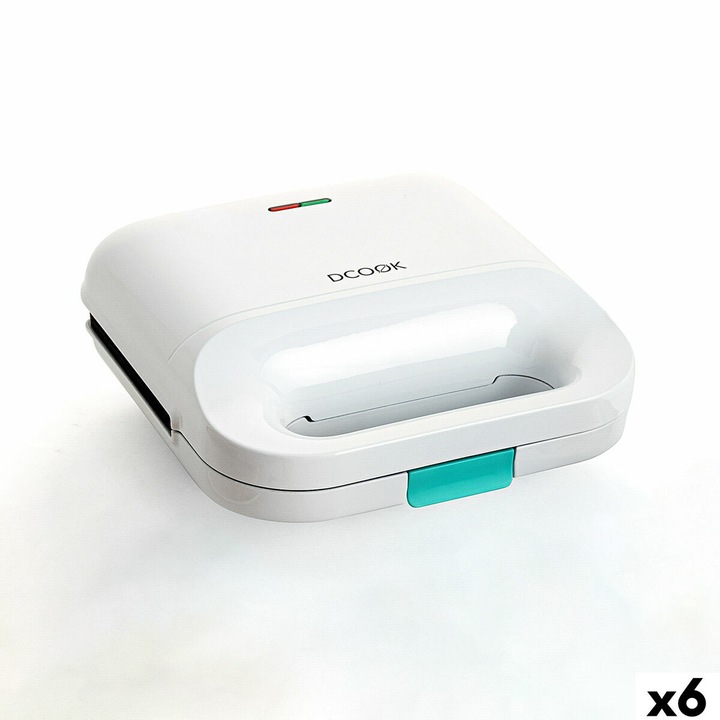 Сандвич машина Dcook Gallery бяла 750 W, 6 броя