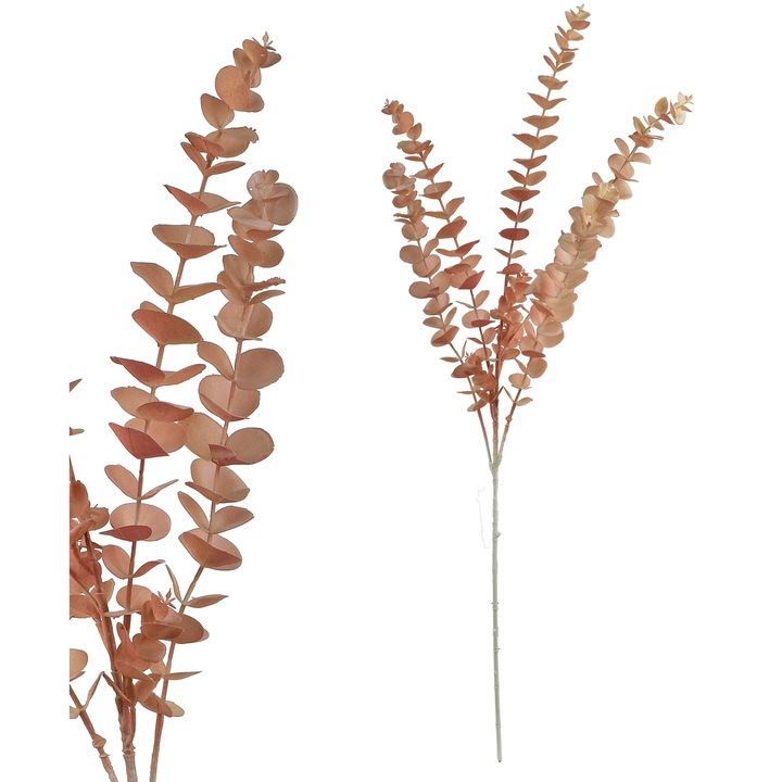 Művirág ág, műanyag, Viridis, AW25, 80 cm, zöld, 1 darab