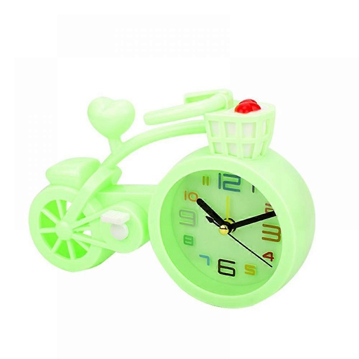 Saytay hálószobai ébresztőóra, kerékpáros ébresztőóra, asztali óra diákok otthoni dekorációjához