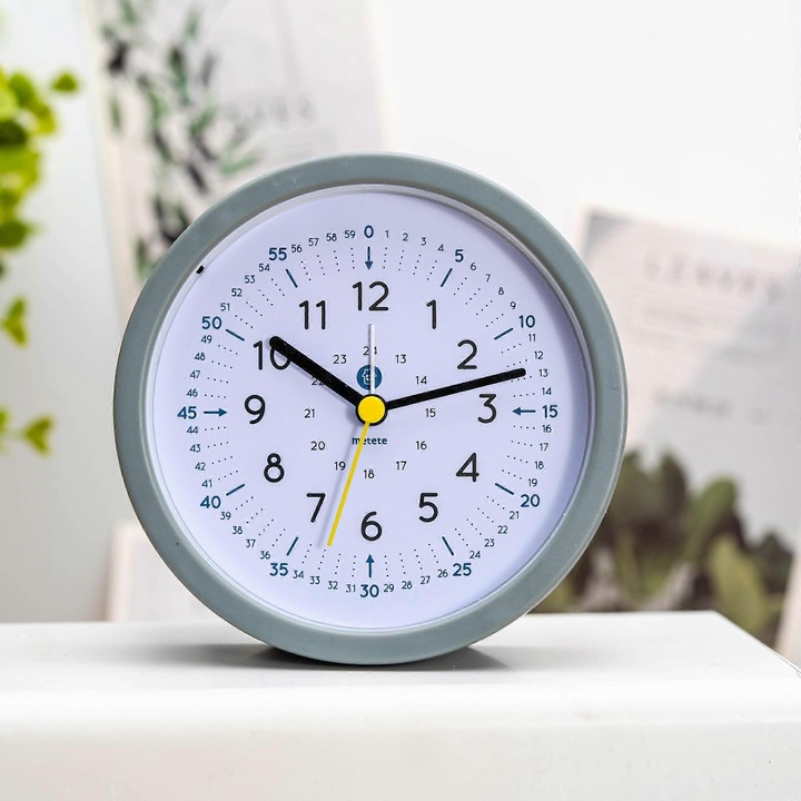Ébresztőóra hálószobába, Műanyag ébresztőóra, Asztali óra diákok otthonának dekorációjához
