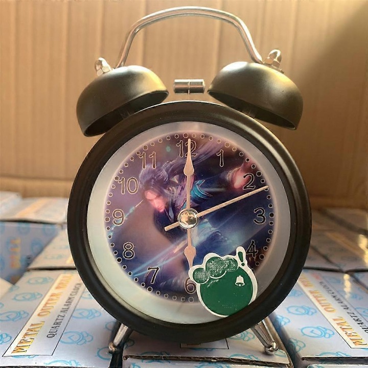 Ceas desteptator pentru dormitor Saytay, ceas desteptator cu desene animate Douluo Continent, ceas de birou pentru decorarea casei studentesti