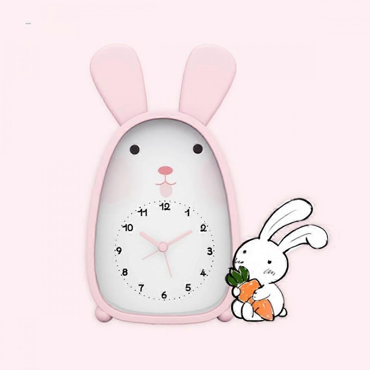 Ceas desteptator pentru dormitor Saytay, ceas desteptator cu desene animate, ceas de birou pentru decorarea casei studentesti