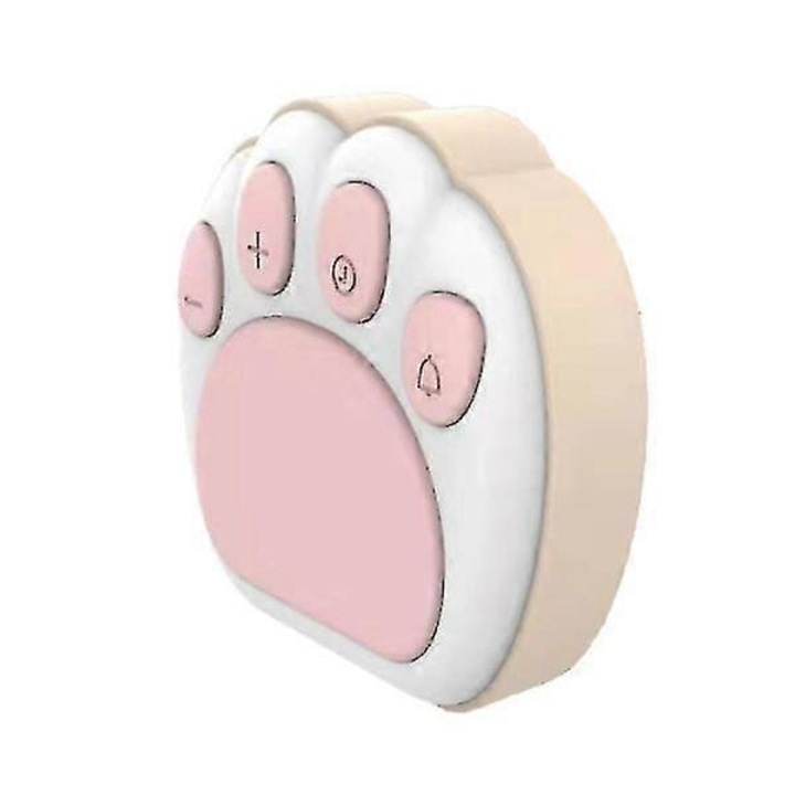 Ceas desteptator mini cu gheare de pisica, simplu, luminos, mut, noptiera, dormitor, studenti, cu ceas desteptator multifunctional