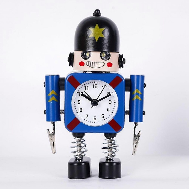 Saytay hálószobai ébresztőóra, robot ébresztőóra, asztali óra diákok otthoni dekorációjához