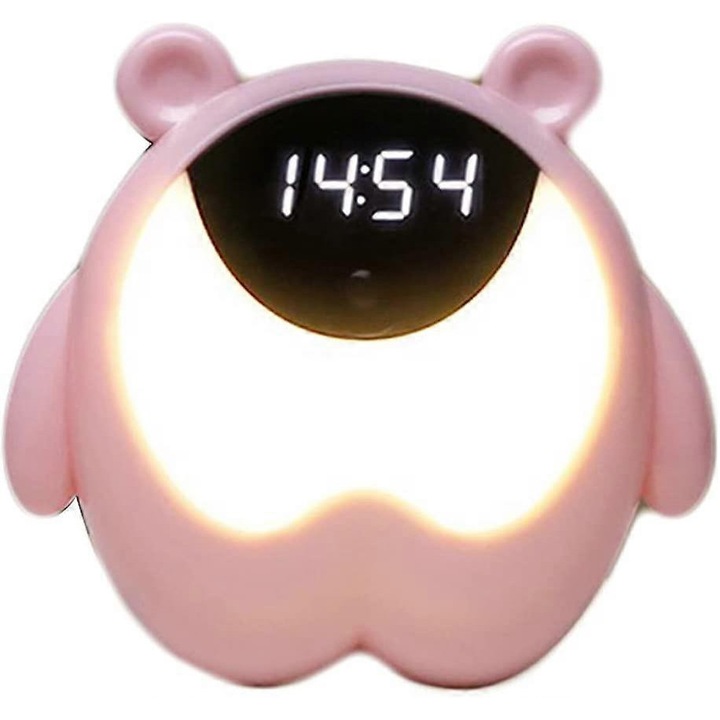 Ceas desteptator pentru copii, Roz