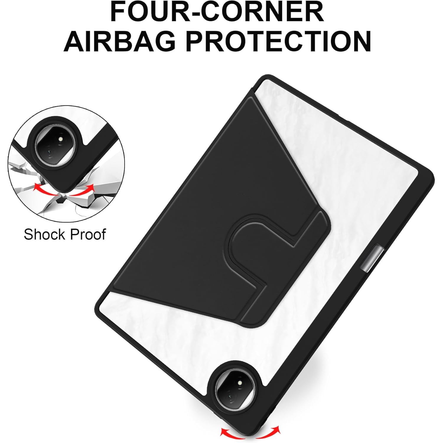 Husa de protectie tableta pentru Honor Magic Pad 2 12.3''/Honor Pad GT Pro 12.3'', Negru