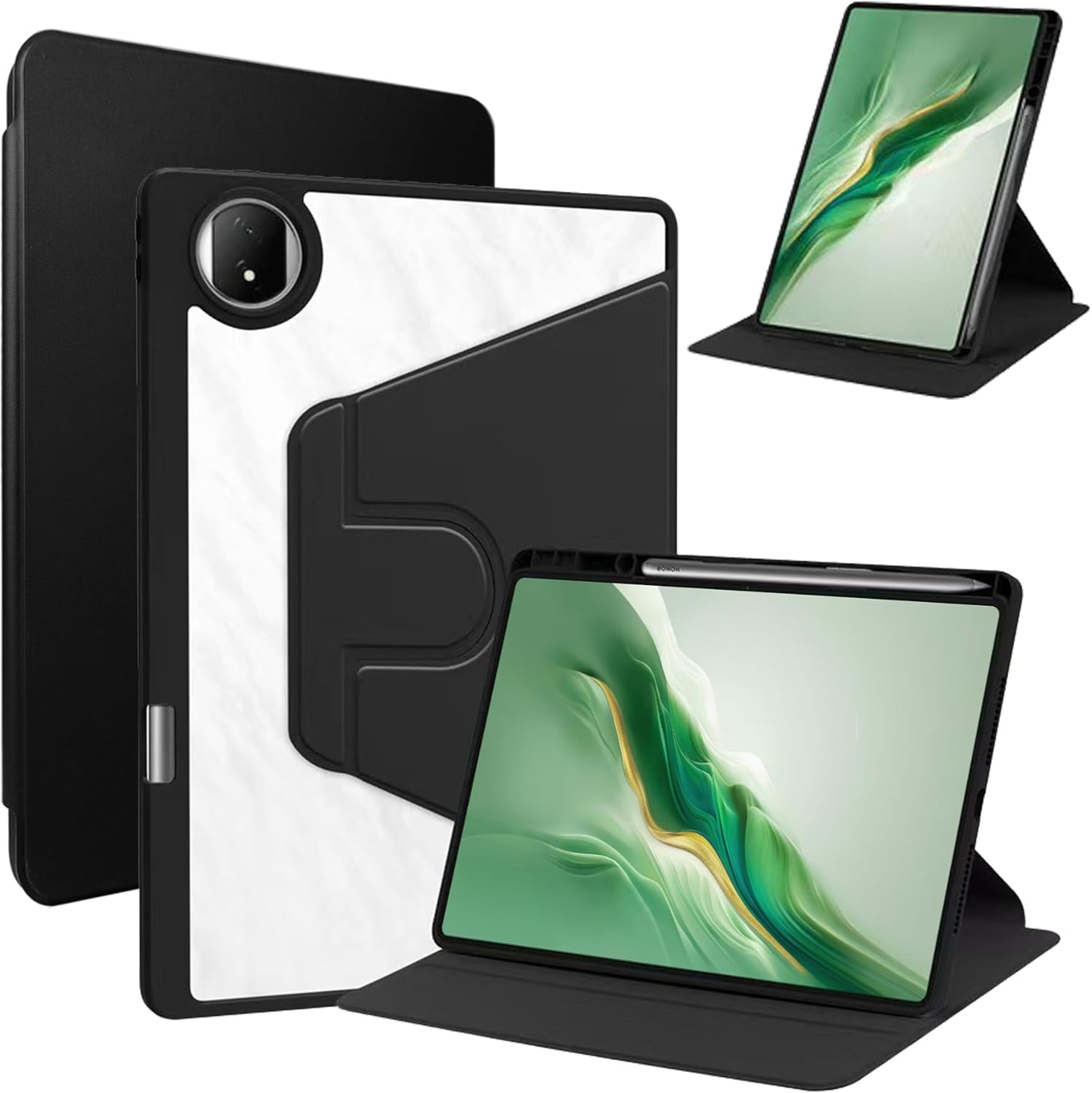 Husa de protectie tableta pentru Honor Magic Pad 2 12.3''/Honor Pad GT Pro 12.3'', Negru