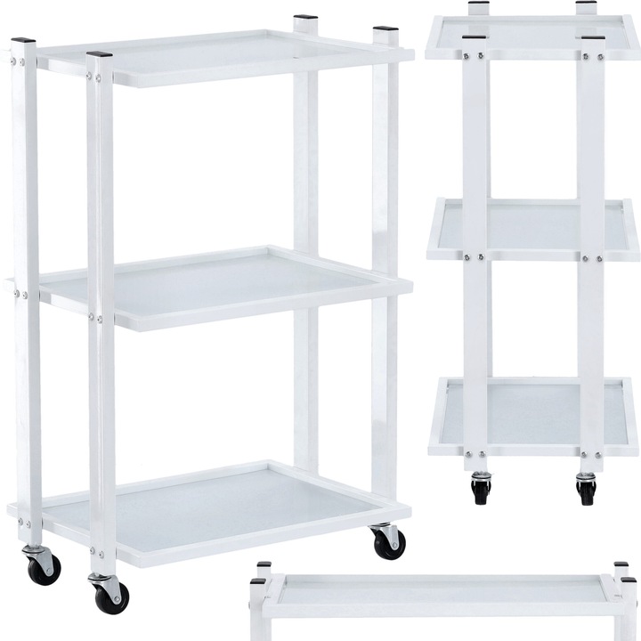 Mobilier profesional, Calissimo, carucior ajutator, 30x43cm, 81cm, multicolor