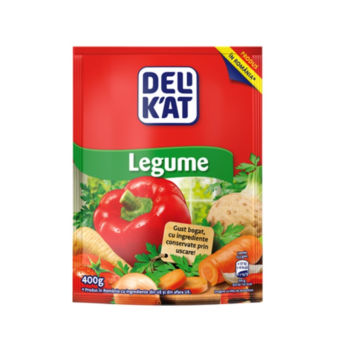 Baza de mancare Delikat Legume 400g