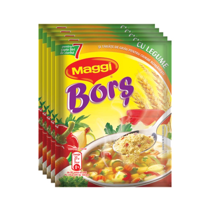 Bors legume 5 x 70 g, maggi