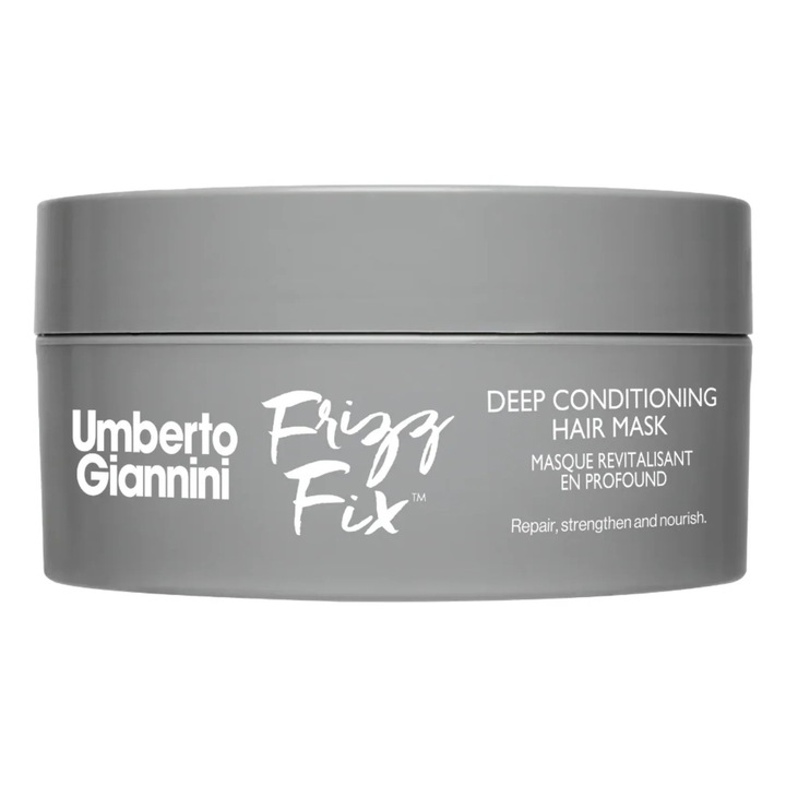 Masca de par intens nutritiva, cu efect antistatic, Frizz Fix, Umberto Giannini, 200 ml