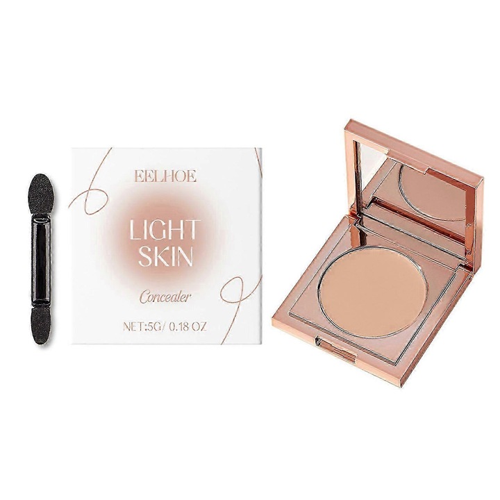 Corector pentru zona ochilor, EELHOE, Colored Clay CC, Pensula