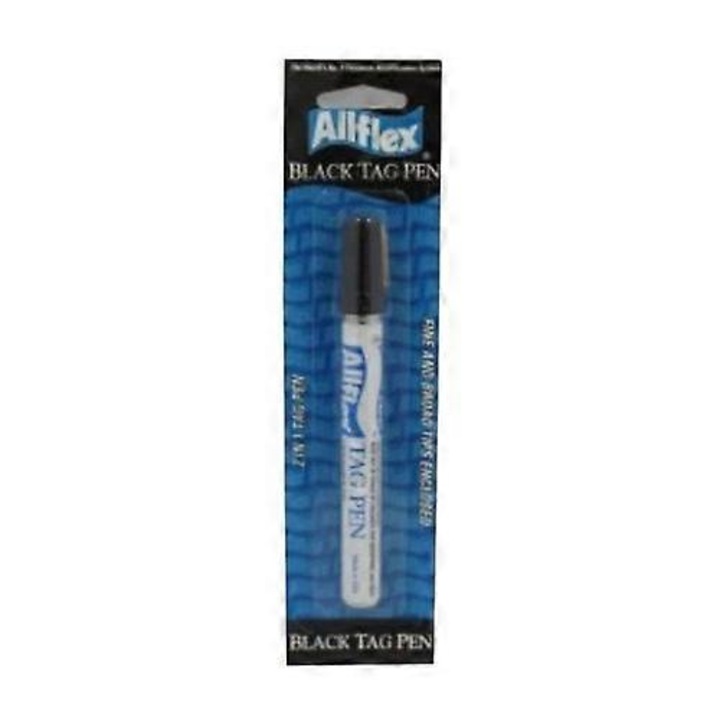 Маркер за ушни марки Allflex, черен, с широк и тънък затворен връх