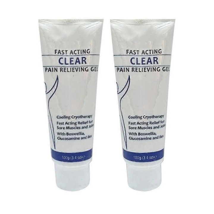 Hűsítő krém szett ízületi fájdalmakra, 100g, többszínű