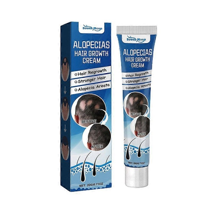 Crema tratament pentru alopecie, South moon, regenerare par, imbunatatire calitate