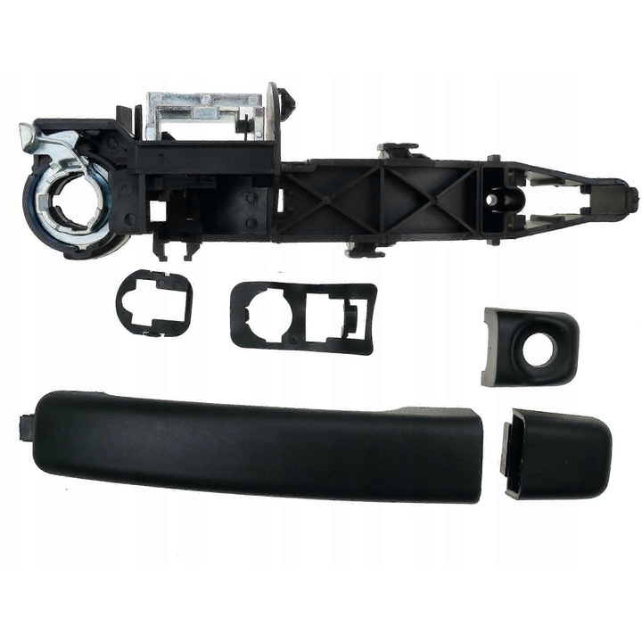 Külső ajtókilincs, Renault Master III, Opel Movano B, Nissan NV400, Bal első oldal, Fekete