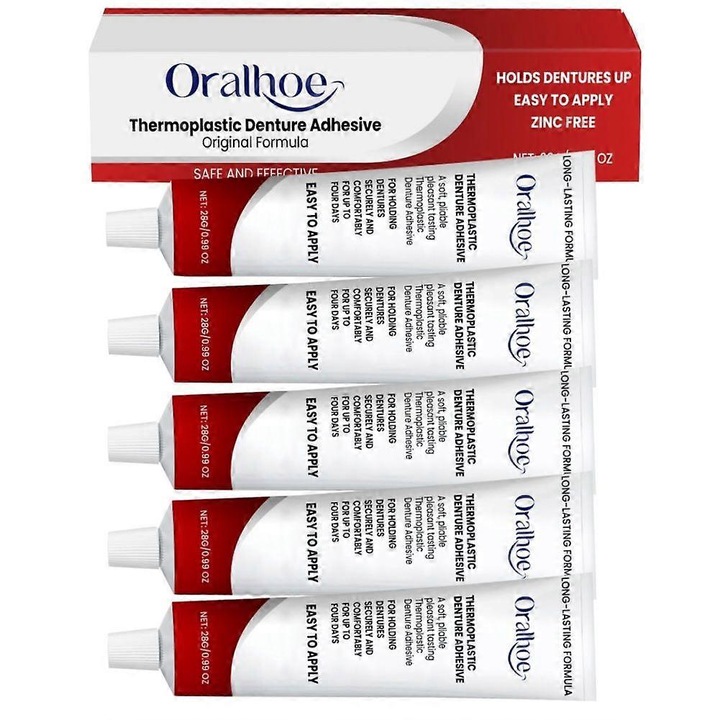 Adeziv dentar termoplastic, set 5 bucati, confortabil, rezistent