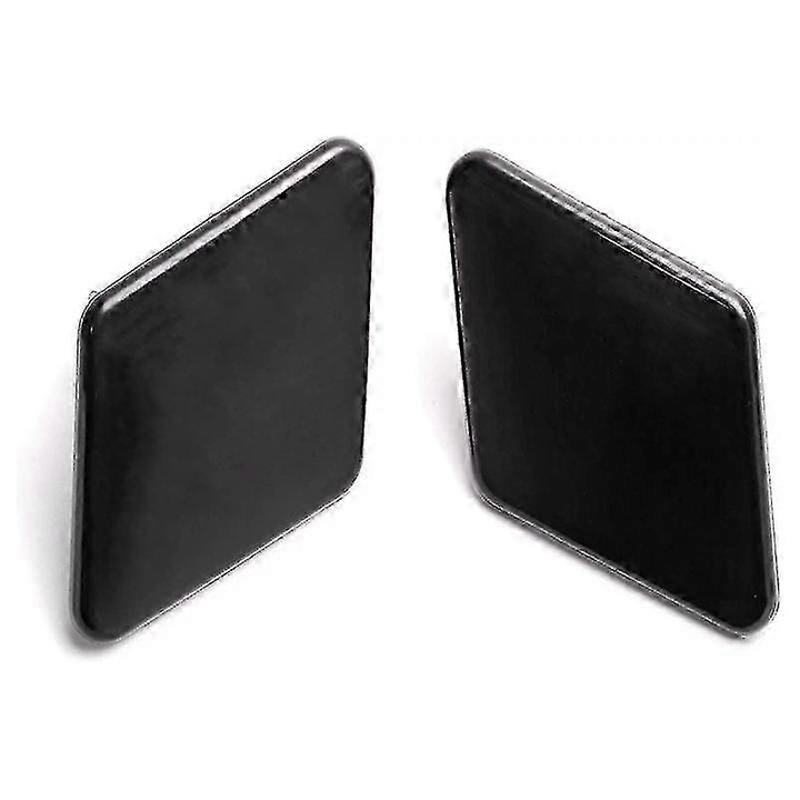 Fényszórómosó fúvóka burkolatok, 2 db-os készlet, E90 E91 320i 325i 330i 328i, fekete, műanyag