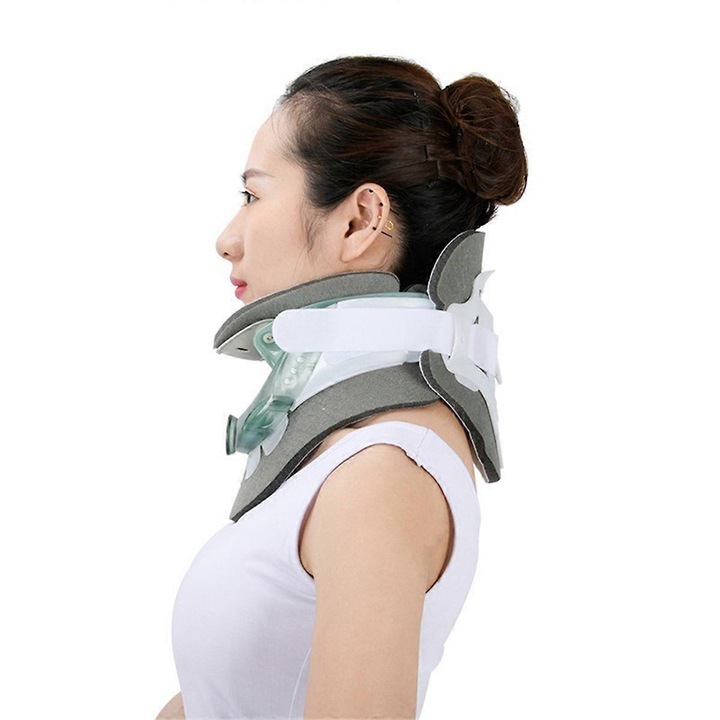 Dispozitiv de tractiune cervicala, suport ortopedic, ergonomic