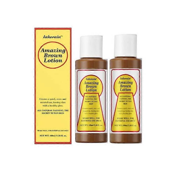 Лосион за самобронзант, Lakerain, 100 мл, хидратиращ ефект, тен