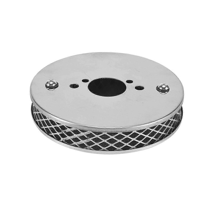 Krómozott fém légszűrő 14x3cm szett 1-2 db