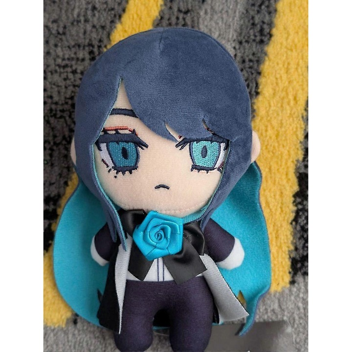 Jucarie de plus, 20cm, design unic, umplutura din bumbac PP, multicolor, set