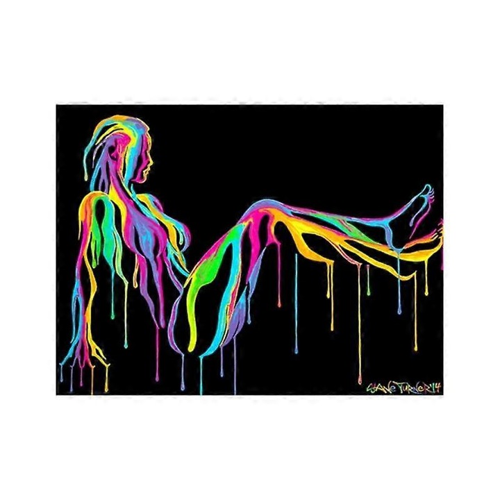 Vászonkép Absztrakt Lány, 40x60cm, keret nélkül