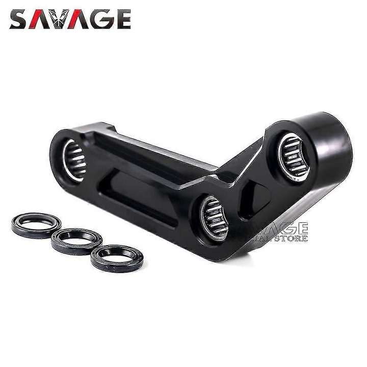 Kit de coborare pentru motocicleta Yamaha MT07 FZ07 XSR700 YZF R7 2014-2023, aluminiu, negru