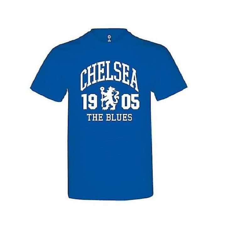 Фен тениска Chelsea, синя, унисекс, с лого и име на клуба