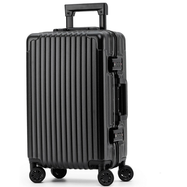 Troler, negru, 55x35x20cm