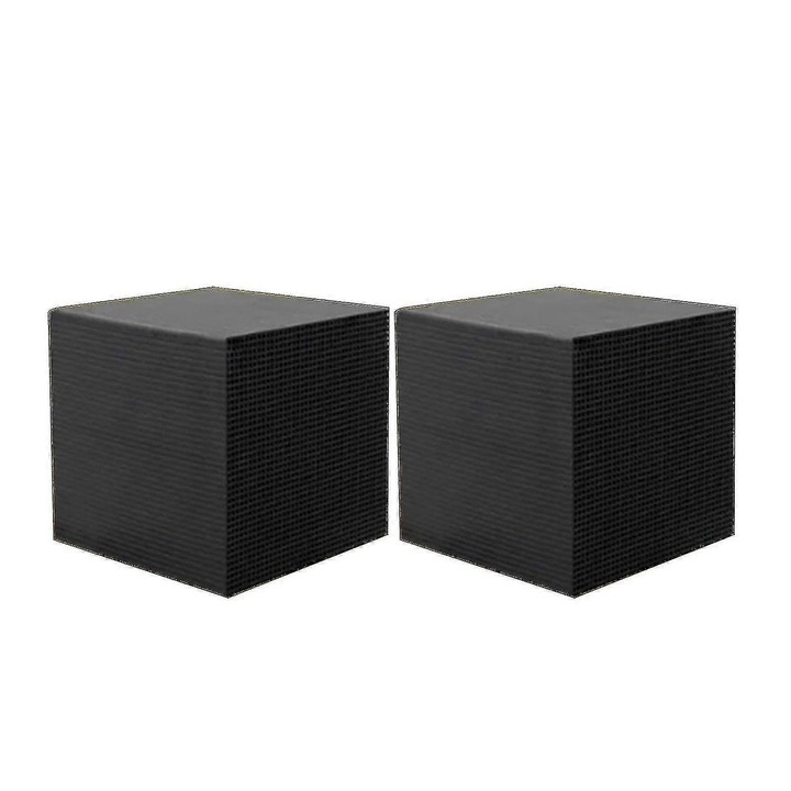 Cuburi de purificare a apei pentru animale, 2 bucati, carbon activ, 10x10x10cm