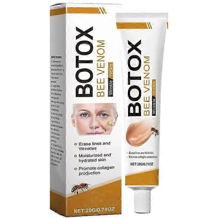 Botox arckrém, méhméreggel, ránctalanító, feszesítő, hidratáló, 20g