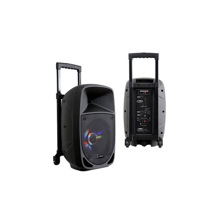 Boxa portabila Party 8LED RMS 70W Black