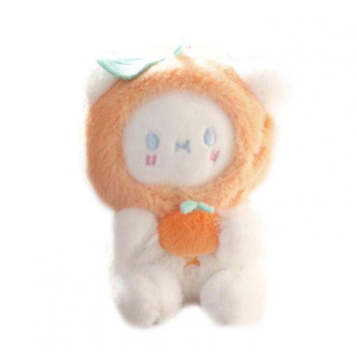 Breloc cu raton, jucarie din plus, 15x6.5cm, pentru decorare, multicolor, pentru varste 2-14 ani