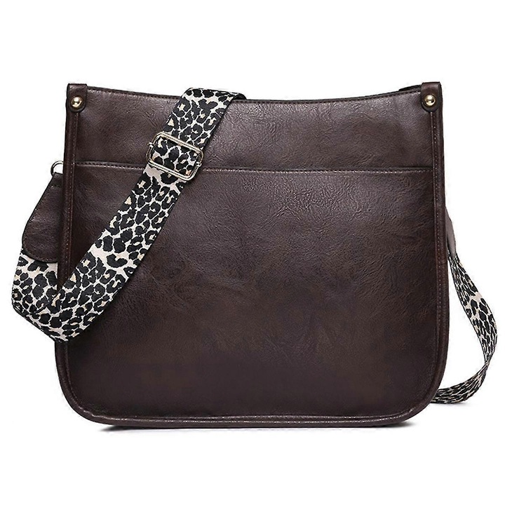 Női válltáska, nagy kapacitású, 28x10x27cm